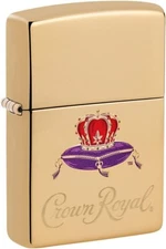 Zippo Crown Royal High Polish Brass 49657