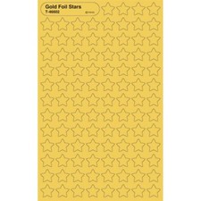 Gold Foil Stars superShapes Stickers, 400 ct Trend Enterprises Inc. T-46602