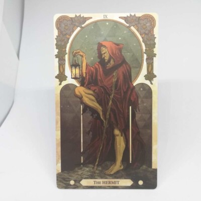 9 Oro THE HERMIT Tarotkarte Street Fighter 30th anniversary collection Japan