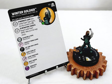HEROCLIX Black Panther the Illuminati LE 100 WINTER SOLDIER w/Card