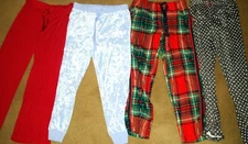 Women's / Junior's Lot of 4 BRANDNAME LOUNGEWEAR BOTTOMS, Size Small, Aerie....