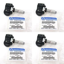 4Pcs OEM 68078861AC Programmed Tire Pressure Sensor TPMS for Chrysler Dodge Jeep
