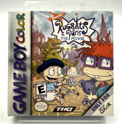 GBC Rugrats In Paris The Movie, Neu Und Factory Sealed