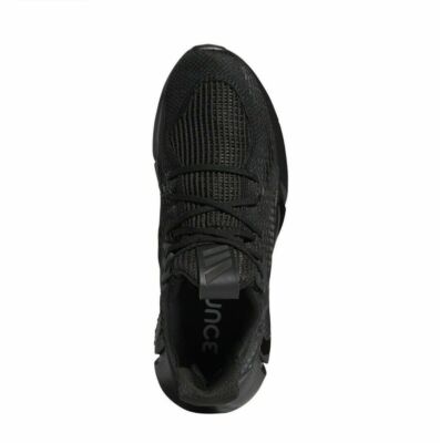 Adidas Edge XT Low Top Lace Up Triple Black EG9704 Mens Running
