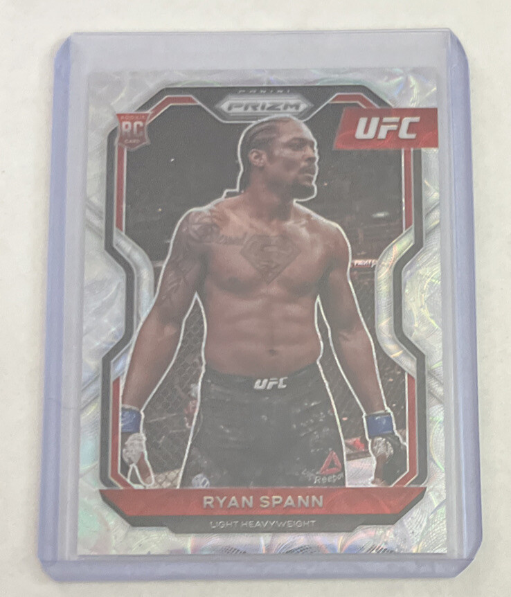 Ryan Spann 2021 Panini Prizm UFC #41 Premium Box Set Scope Rookie /99 n’d 10/99