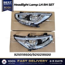 ⭐Genuine⭐ Headlight Lamp LH RH SET 921011R500 921021R500 for Hyundai Accent