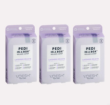 Voesh Pedi Deluxe 4 Steps PACK OF 3 - Lavender Relieve