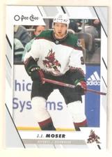 J.J Moser 2023-24 O-Pee-Chee Base Card #390 Coyotes