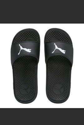 PUMA Sz 7 Women's Cool Cat Sport Slides Black Unisex New With Tags NWT | eBay