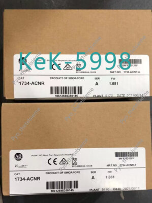 AB 1734-ACNR /A 1 PC New Factory Sealed Point I/O ControlNet Network Adapter #ZX