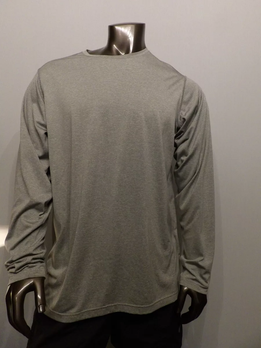 ExOfficio Insect Shield Shirt Gray Long Sleeve Performance Base