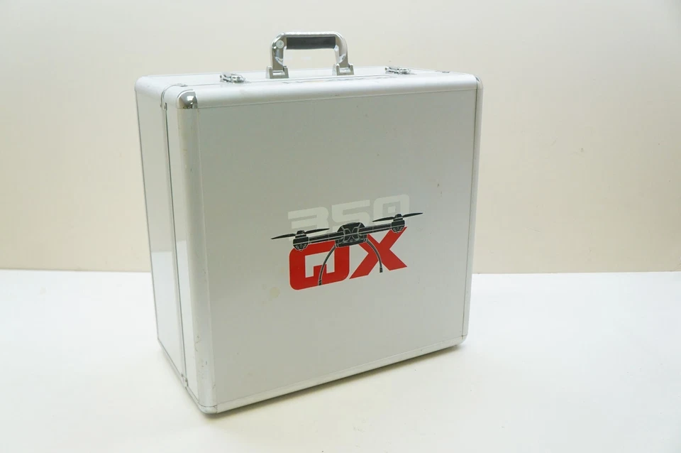 E-Flite Blade 350 QX3 Drone Quadcopter FOR PARTS 350QX3 (350 QX 3) Aluminum Case - Image 3 of 4
