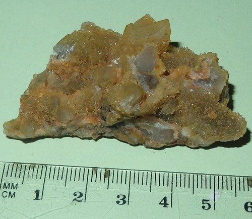 Golden Limonite Spirit Quartz south African Crystal specimen - 45x30mm #spi3 - Picture 3 of 3