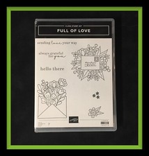 Stampin' Up FULL OF LOVE Stamp Set ..... see examples NEW 12
