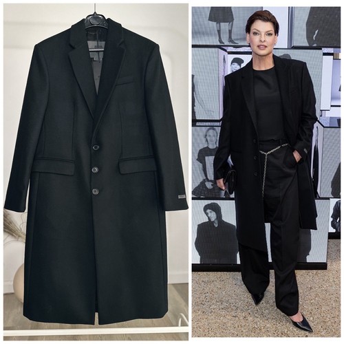 ZARA HERRENMODE STIL KASCHMIR WOLLE B MANTEL STEVEN MEISEL UVP $ 299 ADRETTE ALTE GELD - Bild 1 von 2