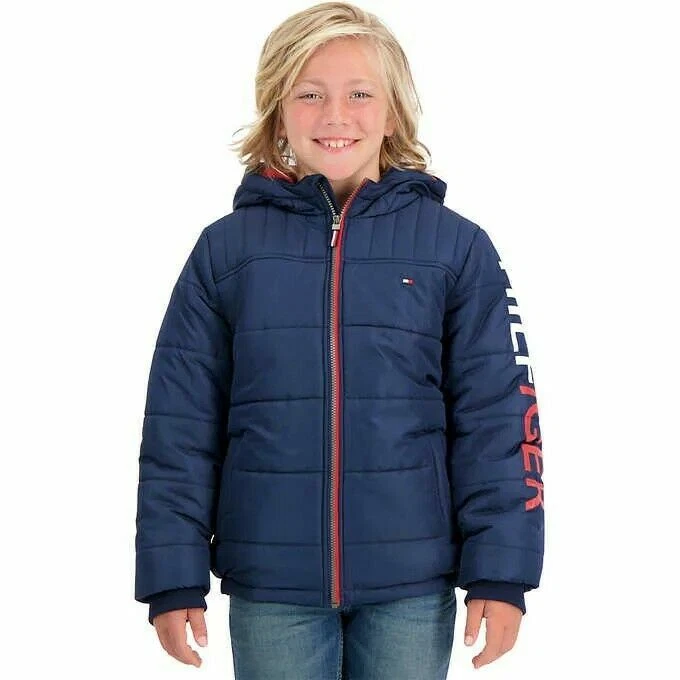 Tommy Hilfiger Youth Jacket Navy Size M 10/12 | eBay