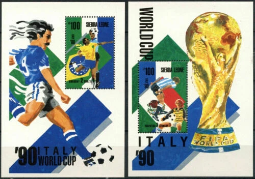 Football Mint Never Hinged/MNH Sierra Leonean Stamps (1961-Now)