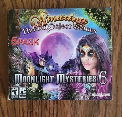 Amazing Hidden Object Moonlight Mysteries 6 PC Games Puzzle Supernatural Fantasy