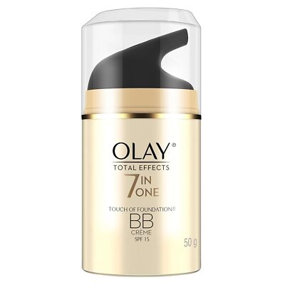 Olay Total Effects 7 IN 1 Touch Grundierung BB Creme SPF 15 Für Gesicht 50g