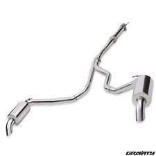 IMPIANTO SCARICO CATBACK INOX PER LAND ROVER DISCOVERY 4 3.0 TDV6 L319 09-16