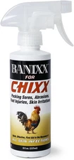 Banixx for Pecking Sores, Bumble Foot, Fowl Pox, Raw Vent 8 Fl Oz (Pack of 1) 