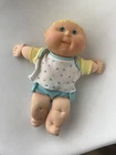 Vintage 1992 Hasbro Teeny Tiny Preemies Cabbage Patch 11" Doll Blonde/ Blue Eye