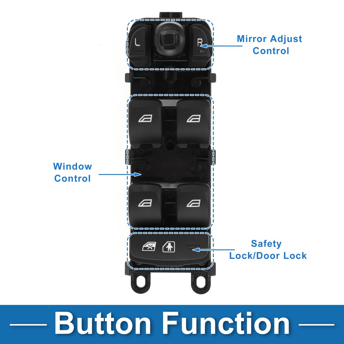Front Left Driver Side Power Window Switch for Volvo S80 XC70 No