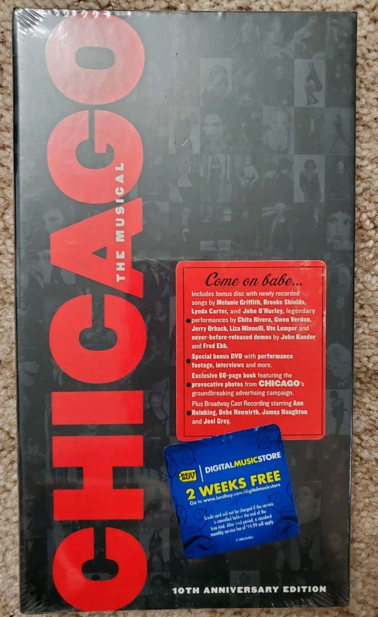 CHICAGO ミュージカル「シカゴ」10周年記念限定版(DVD付) Chicago The Musical - 10th Anniversary Edition (DVD, 2006) for