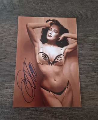 DITA VON TEESE, TOLLES FAN AUTOGRAMM/FOTO, *HOT*
