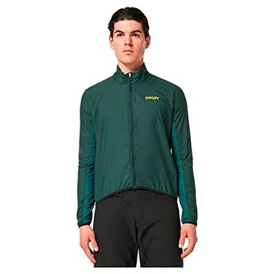 Oakley Cycling Jacket ELEMENTS pkble JACKET II HUNTER GREEN S Japanese Size