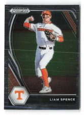 2021 Panini Prizm Draft Picks Liam Spence #PDP154 Tennessee Volunteers