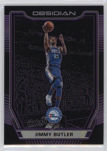 Jimmy Butler [Purple] #58 2018 Panini Obsidian card