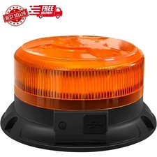 Magnetic Wireless Strobe Light, Waterproof Rechargeable LED Beacon Lights for Tr