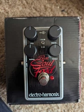 Electro-Harmonix Bass Soul Food Transparent Overdrive Guitar Pedal w/ Box