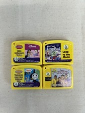 My First LeapPad Preschool Learning Game Lot Of 4 Cartridges And Books