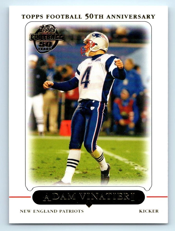 2005 TOPPS FOOTBALL 50TH Anniversary Base Cards - Buy 3, Get 2 Free! - Image 3 of 4