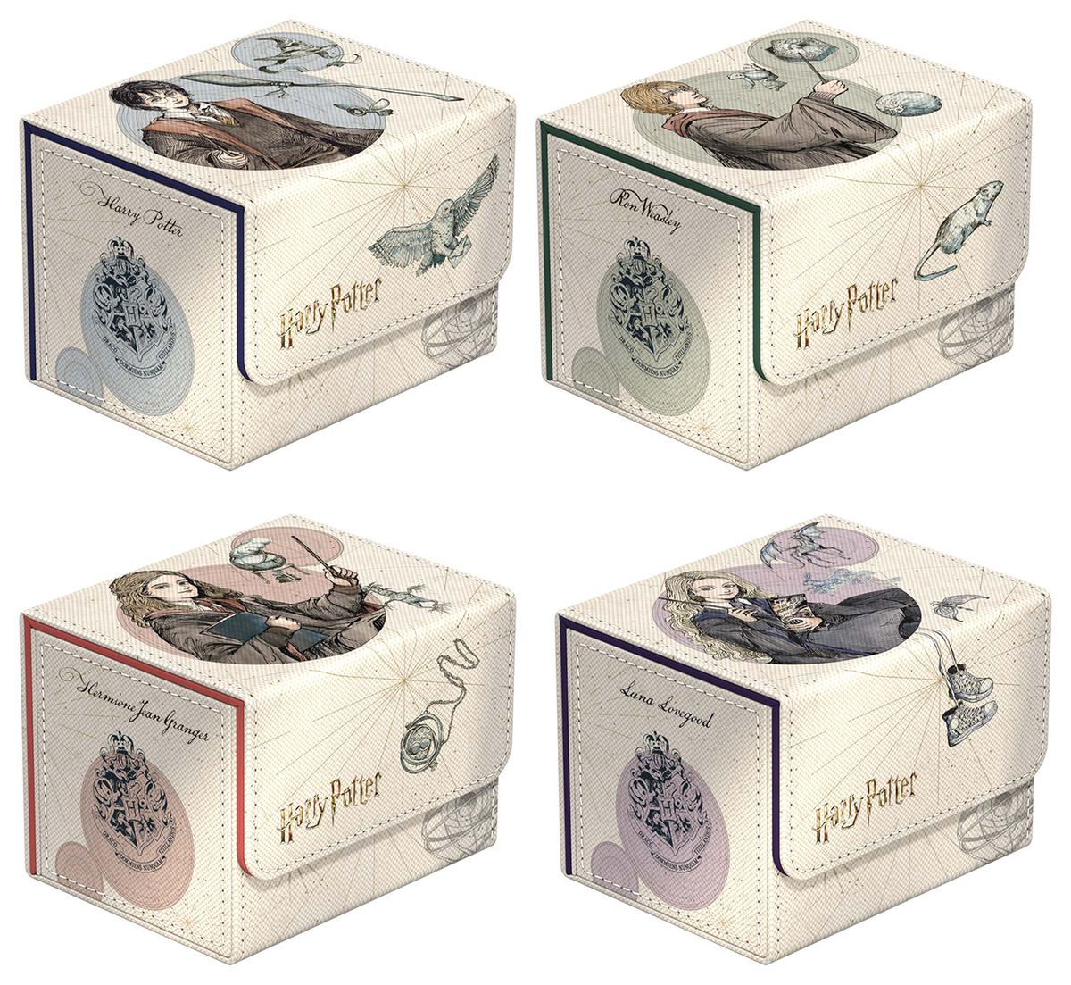 Ultimate Guard Sidewinder 100+ Harry Potter Set of 4 Deck Cases