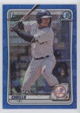 2020 Bowman Chrome Prospects Mega Box Blue Mojo Refractor Antonio Cabello sw8