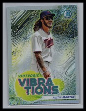 2022 Bowman Baseball #VV-5 Austin Martin Virtuosic Vibrations Minnesota Twins