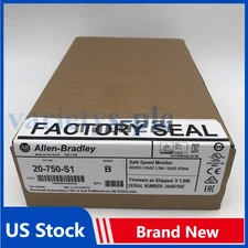 New Factory Sealed AB 20-750-S1 Safe Speed Monitor 20750S1-