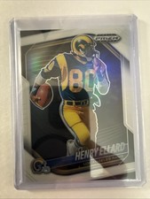 2025 Panini Prizm Black - Henry Ellard #80 White Prizm /175