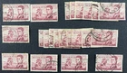 22 x Australian Used 1966 Navigator Matthew Flinders $1 Stamps