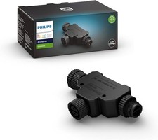 Philips Hue Outdoor T-Stecker, Zubeh&ouml;r f&uuml;r Ihr Philips Hue Niedervolt-System