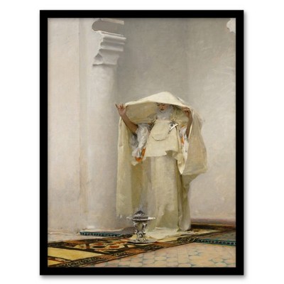 John Singer Sargent Framed Wall Art Print Smoke of Ambergris Home Décor A3/A4