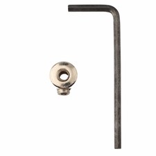 Set accessori utensili lavorazione legno collari arresto profondità acciaio al