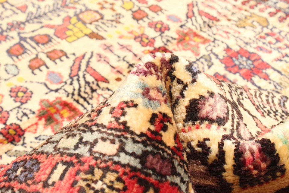 Vintage Hand-knotted Runner Rug 2'1" x 8'4" Traditional Oriental Wool Carpet - Image 3 of 4