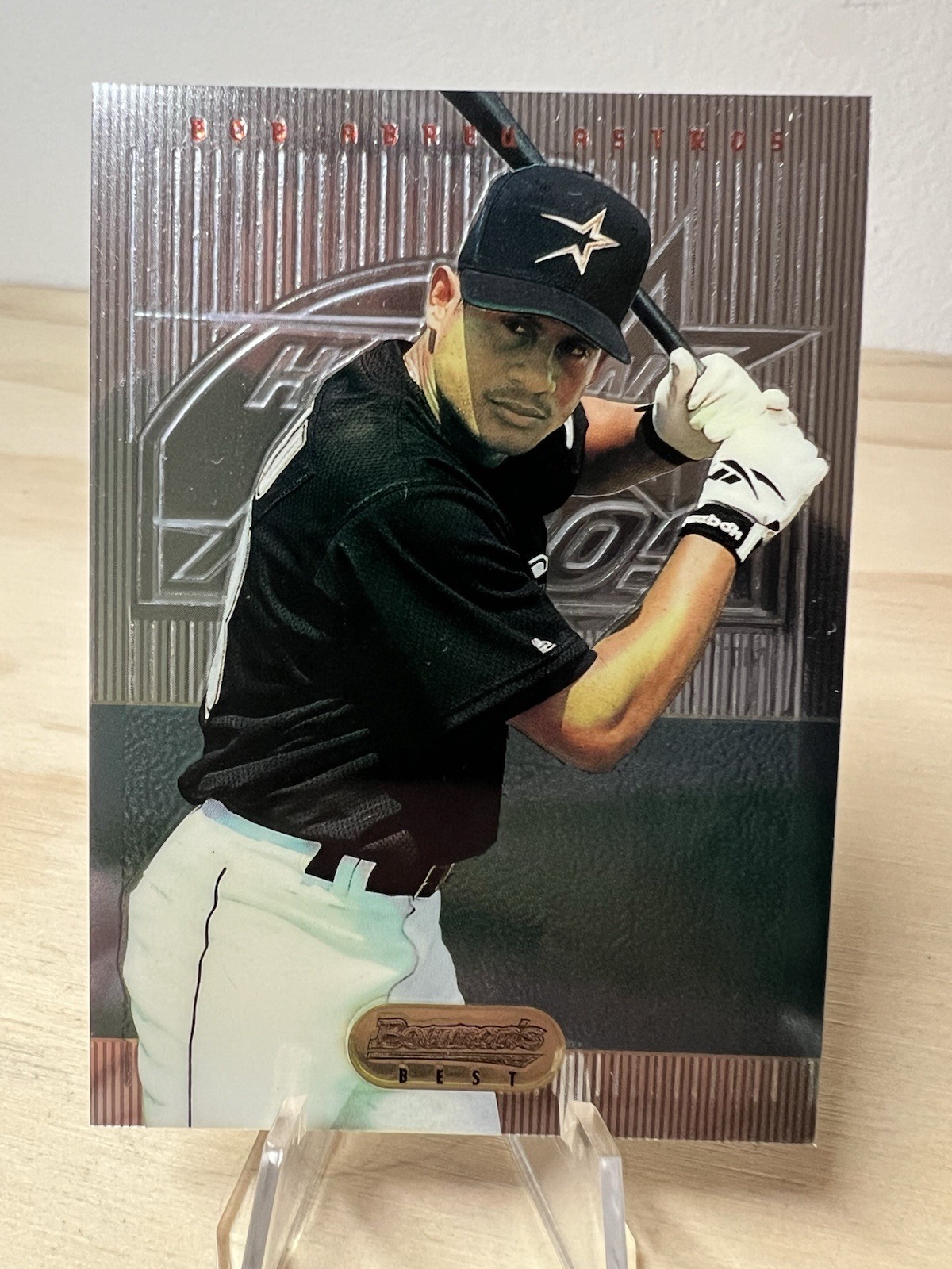 1995 Bowman's Best Blue Bobby Abreu #3 (RC) Astros $.99 Shipping