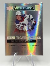 2021-22 Upper Deck Credentials #132 Nils Lundkvist #/799