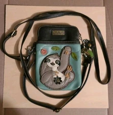 Chala Sloth Crossbody Purse 