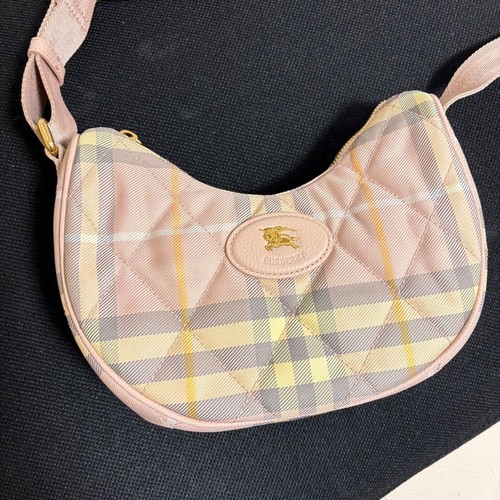 Burberry Horseshoe Crossbody Bag - Teacup Pink